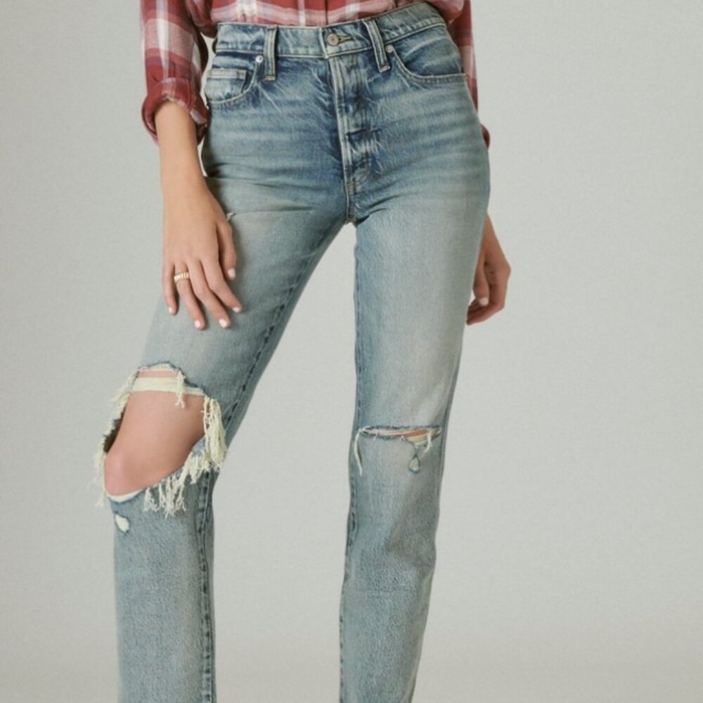 Lucky Brand High Rise Drew Mom Jean